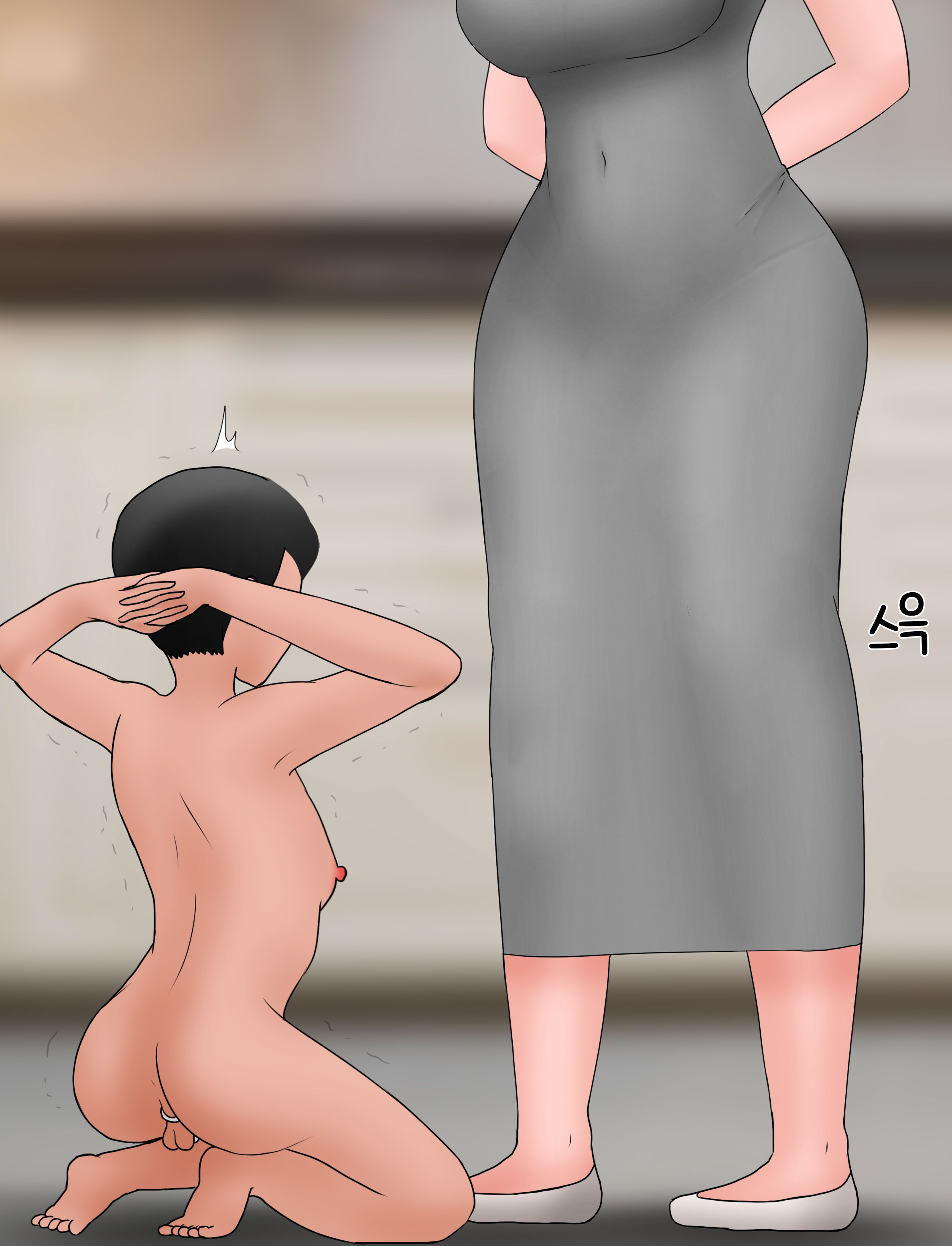 [韩国漫画] [Philia] 我成了低学历高个老婆的专属奴隶 펨돔아내 剧情,熟女人妻,巨乳大奶#[88P]-58