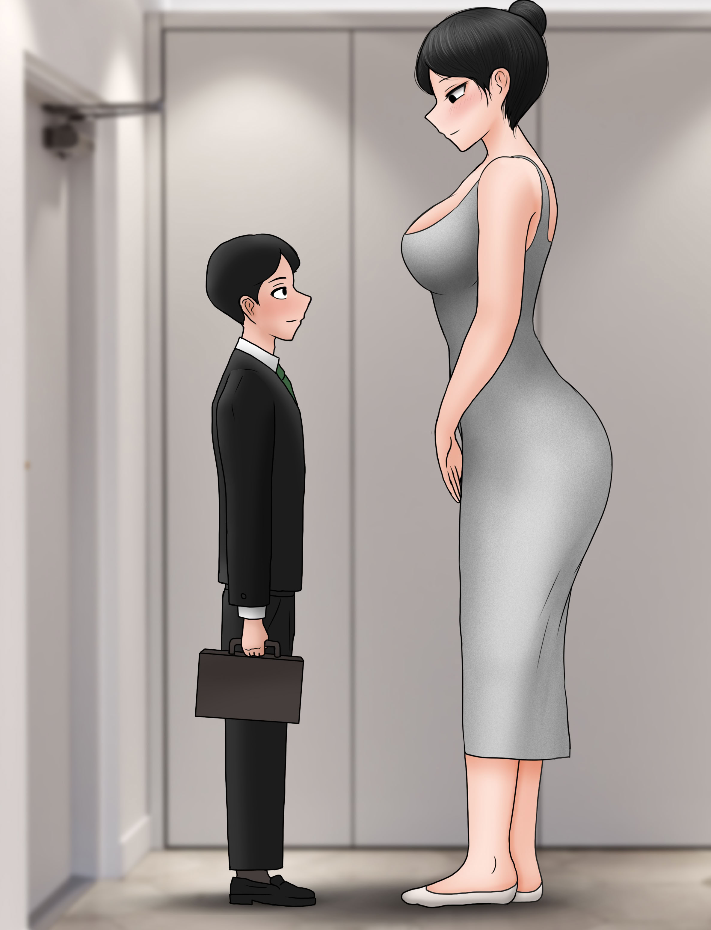 [韩国漫画] [Philia] 我成了低学历高个老婆的专属奴隶 펨돔아내 剧情,熟女人妻,巨乳大奶#[88P]-63