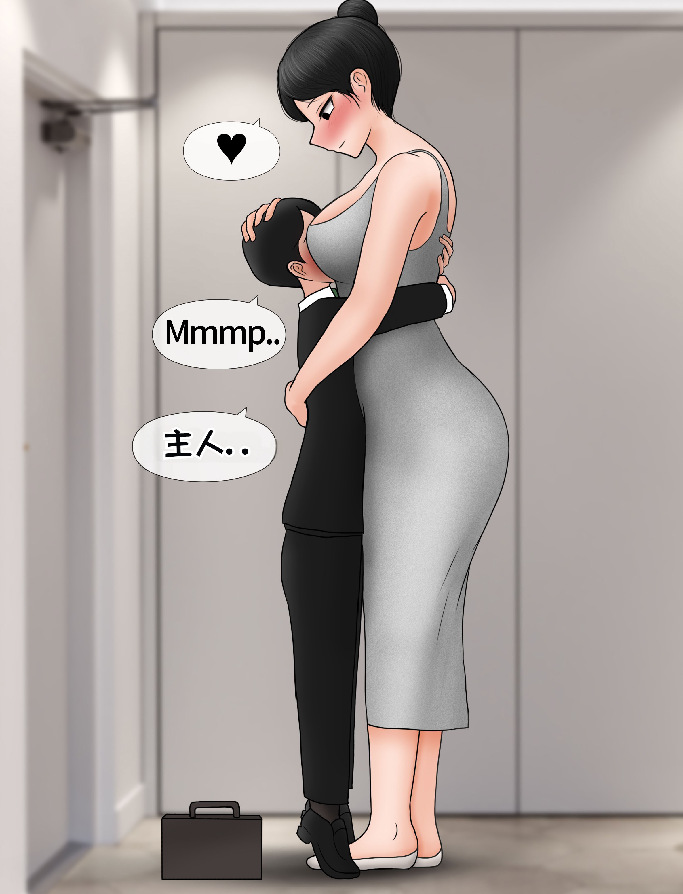 [韩国漫画] [Philia] 我成了低学历高个老婆的专属奴隶 펨돔아내 剧情,熟女人妻,巨乳大奶#[88P]-68