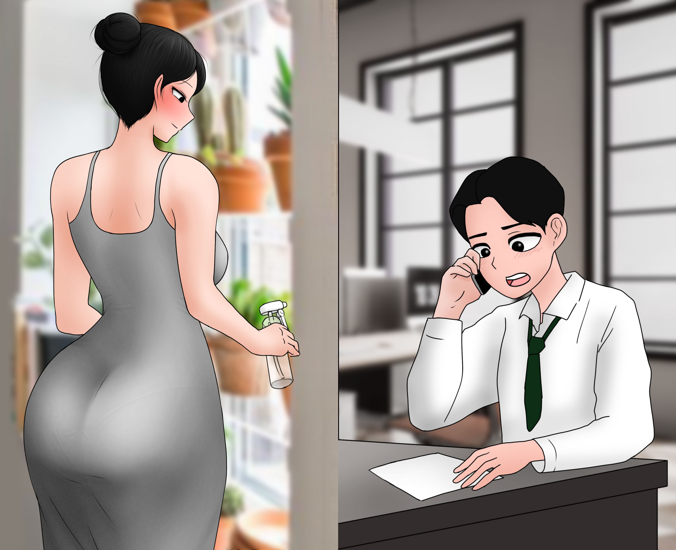 [韩国漫画] [Philia] 我成了低学历高个老婆的专属奴隶 펨돔아내 剧情,熟女人妻,巨乳大奶#[88P]-74