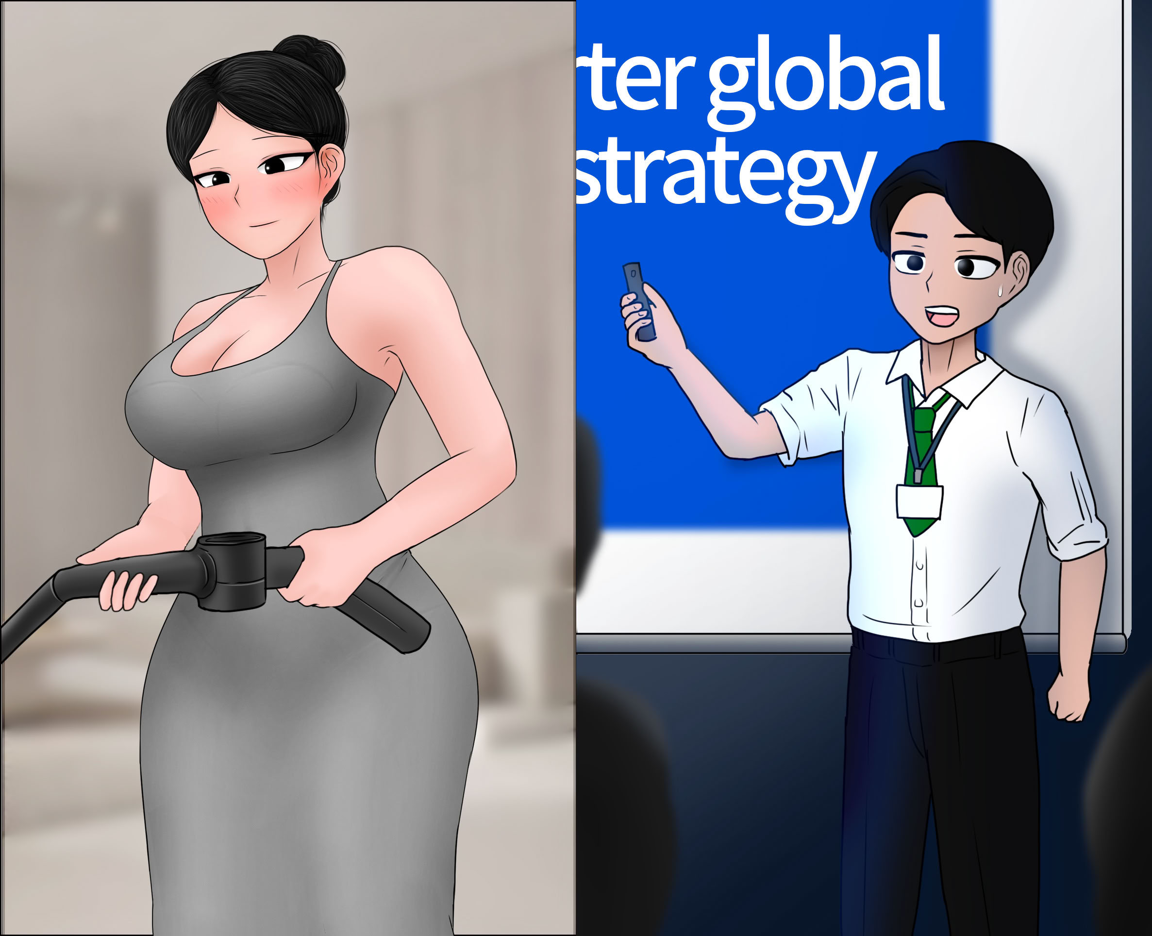 [韩国漫画] [Philia] 我成了低学历高个老婆的专属奴隶 펨돔아내 剧情,熟女人妻,巨乳大奶#[88P]-75