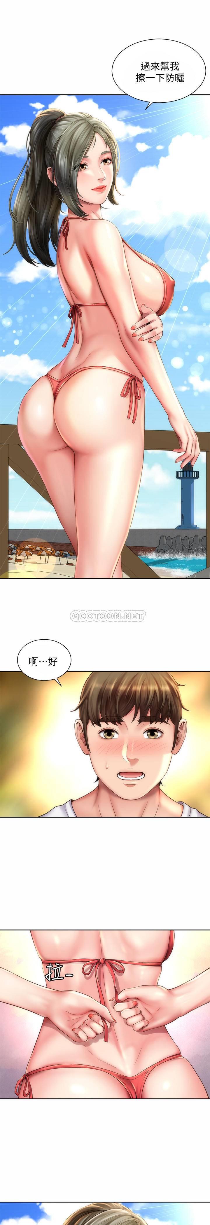 [韩国漫画] 海滩女神 剧情,巨乳大奶,女学生#[25P]-1