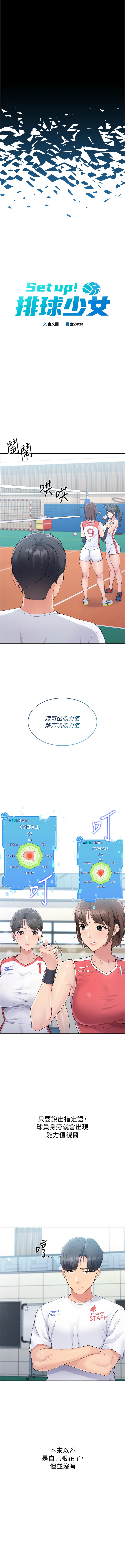 [韩国漫画] 排球少女 剧情,青年#[18P]-7