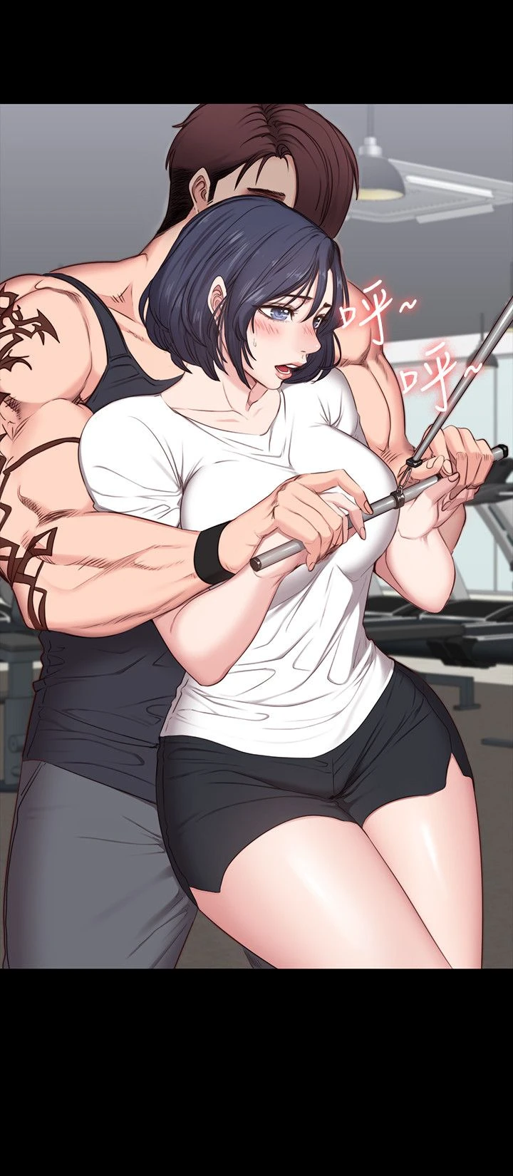 [韩国漫画] 健身教练 剧情,巨乳大奶#[45P]-14