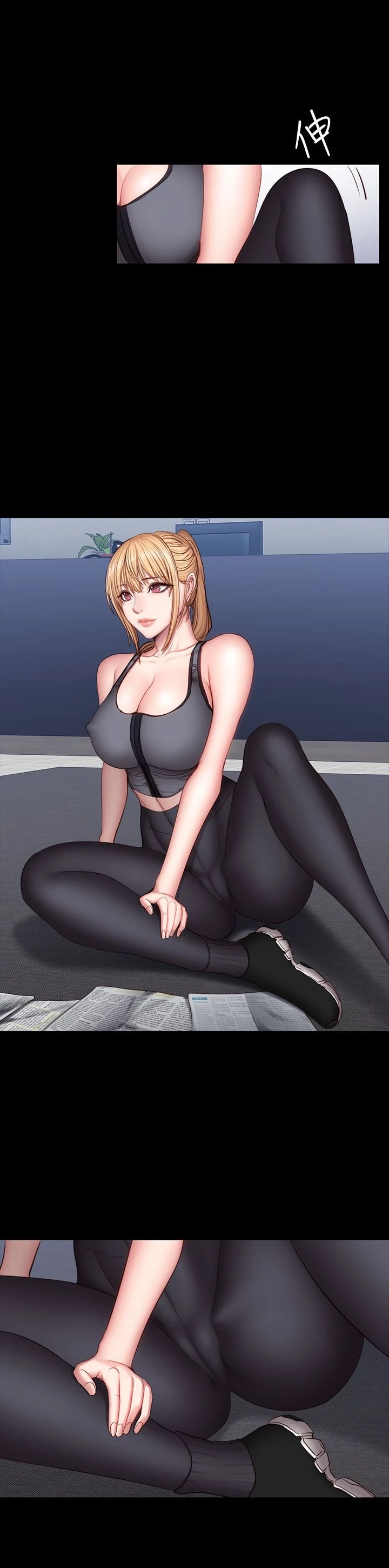 [韩国漫画] 健身教练 剧情,巨乳大奶#[26P]-16