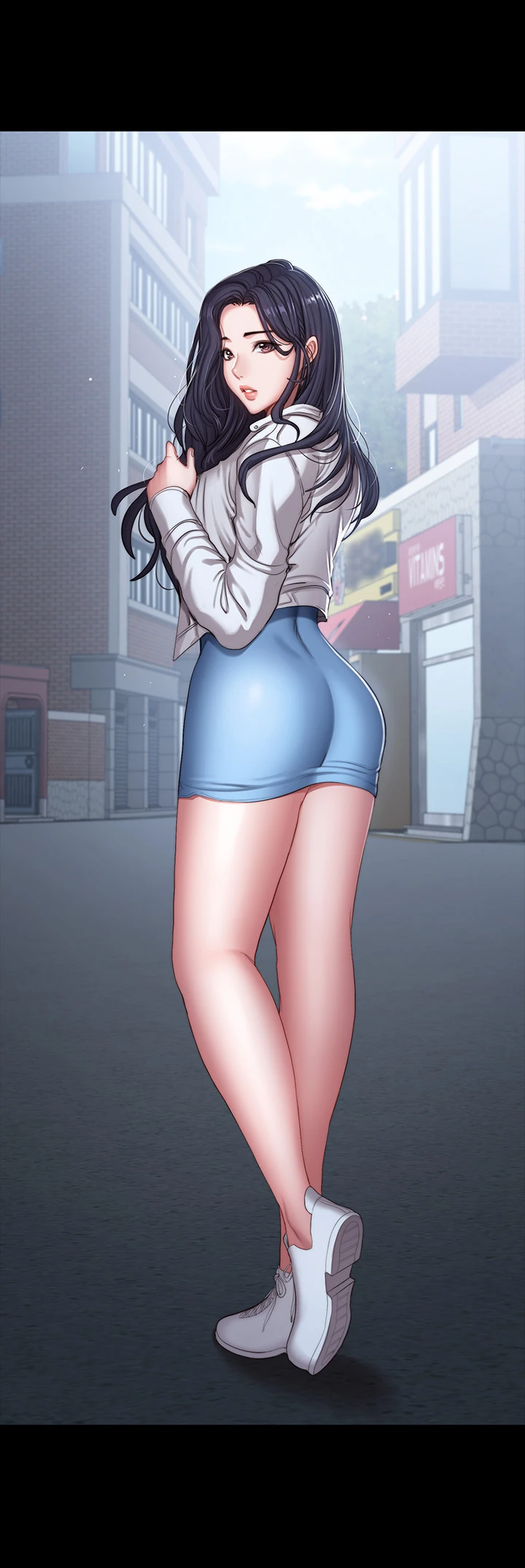 [韩国漫画] 健身教练 剧情,巨乳大奶#[53P]-46