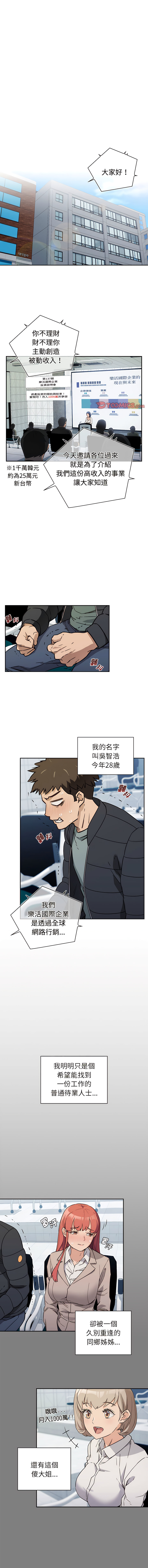 [韩国漫画] 四人同居太拥挤 剧情,青年,职场#[18P]-1