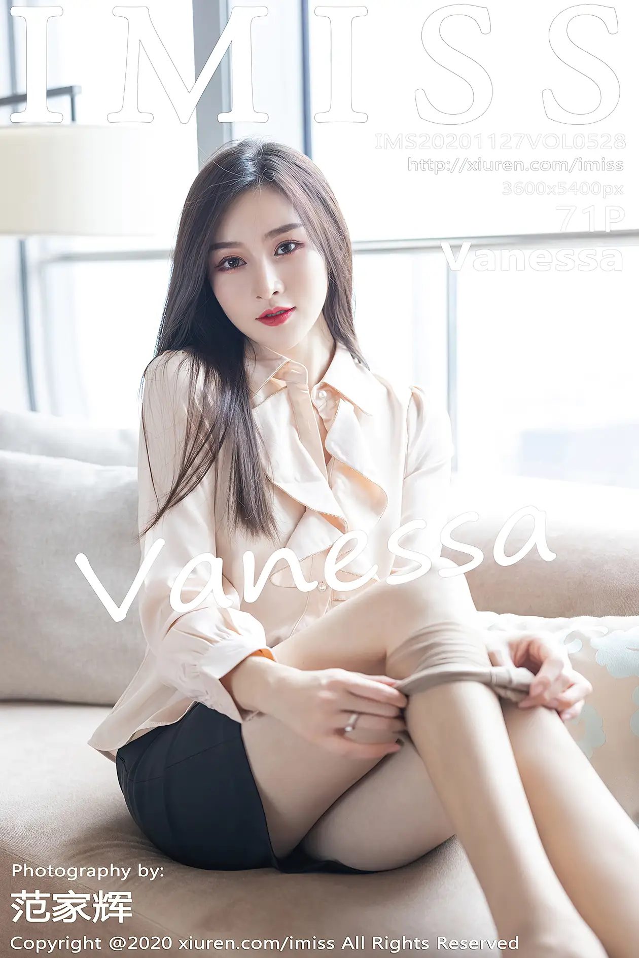 [爱蜜社] 2020.11.27 VOL.528 Vanessa#[72P]-1