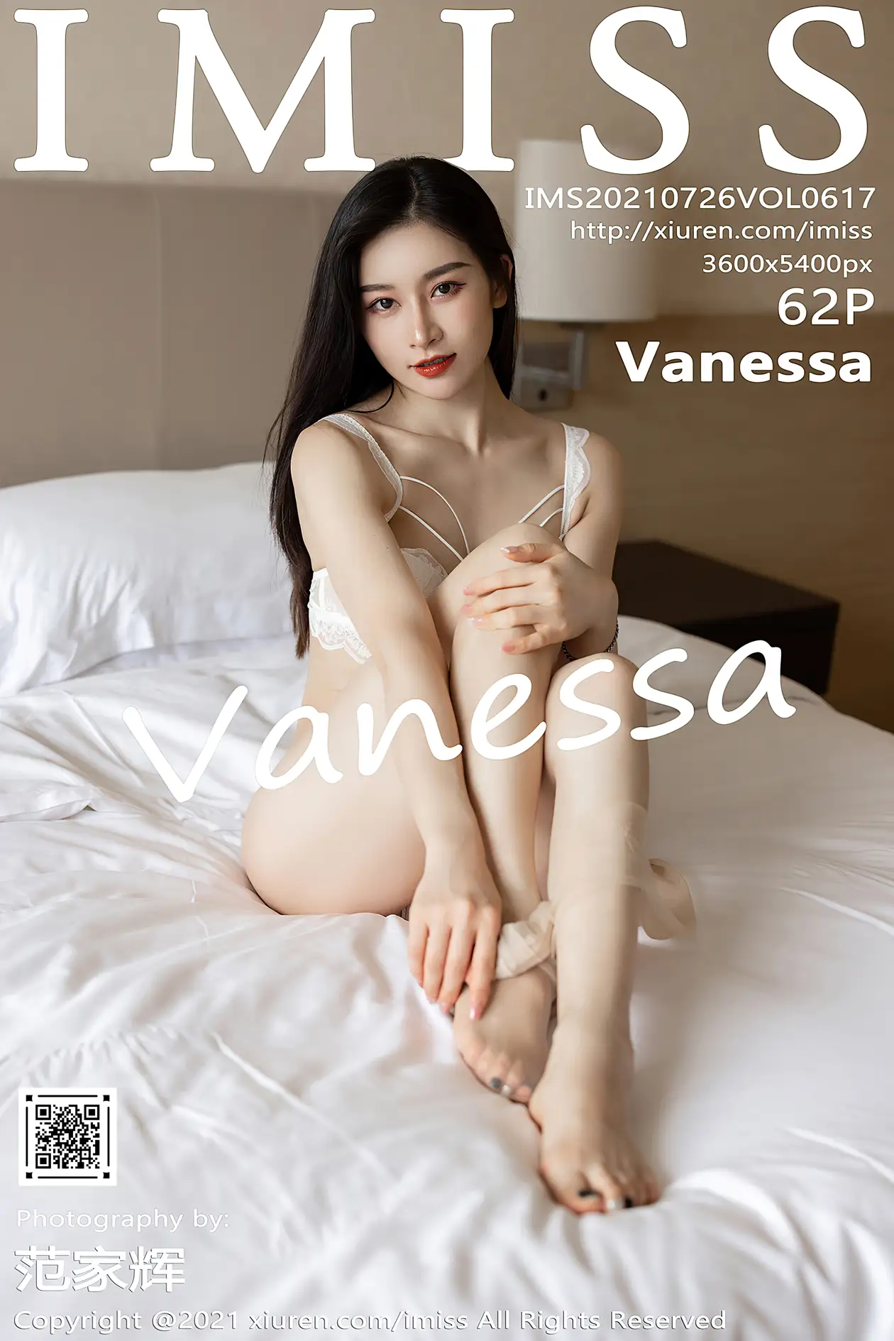 [爱蜜社] 2021.07.26 VOL.617 Vanessa#[63P]-1