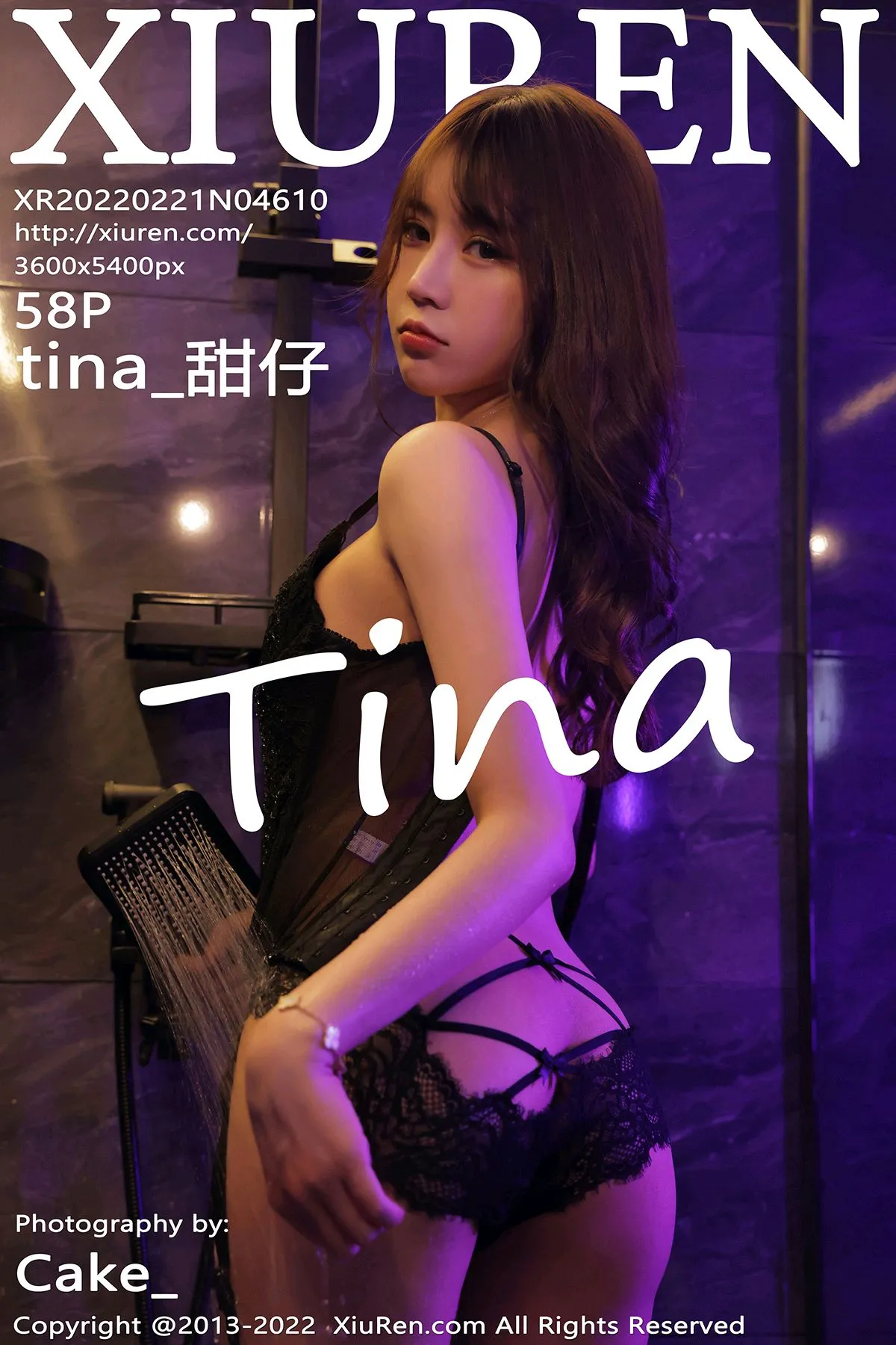 [秀人网] 2022.02.21 – NO.4610 tina_甜仔