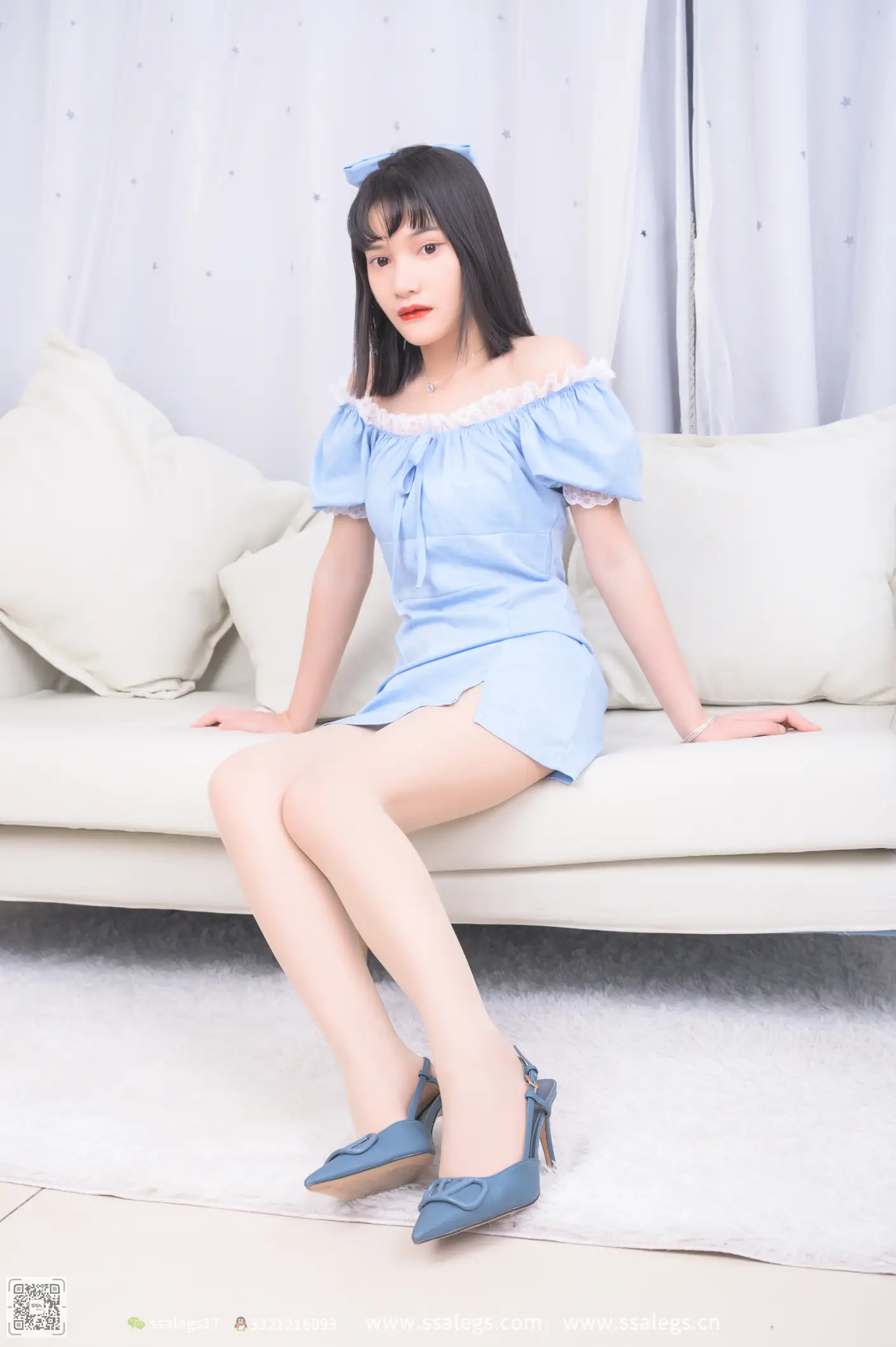 [爱美足] NO.514 冰冰 肉丝袜写真（上) 丝社