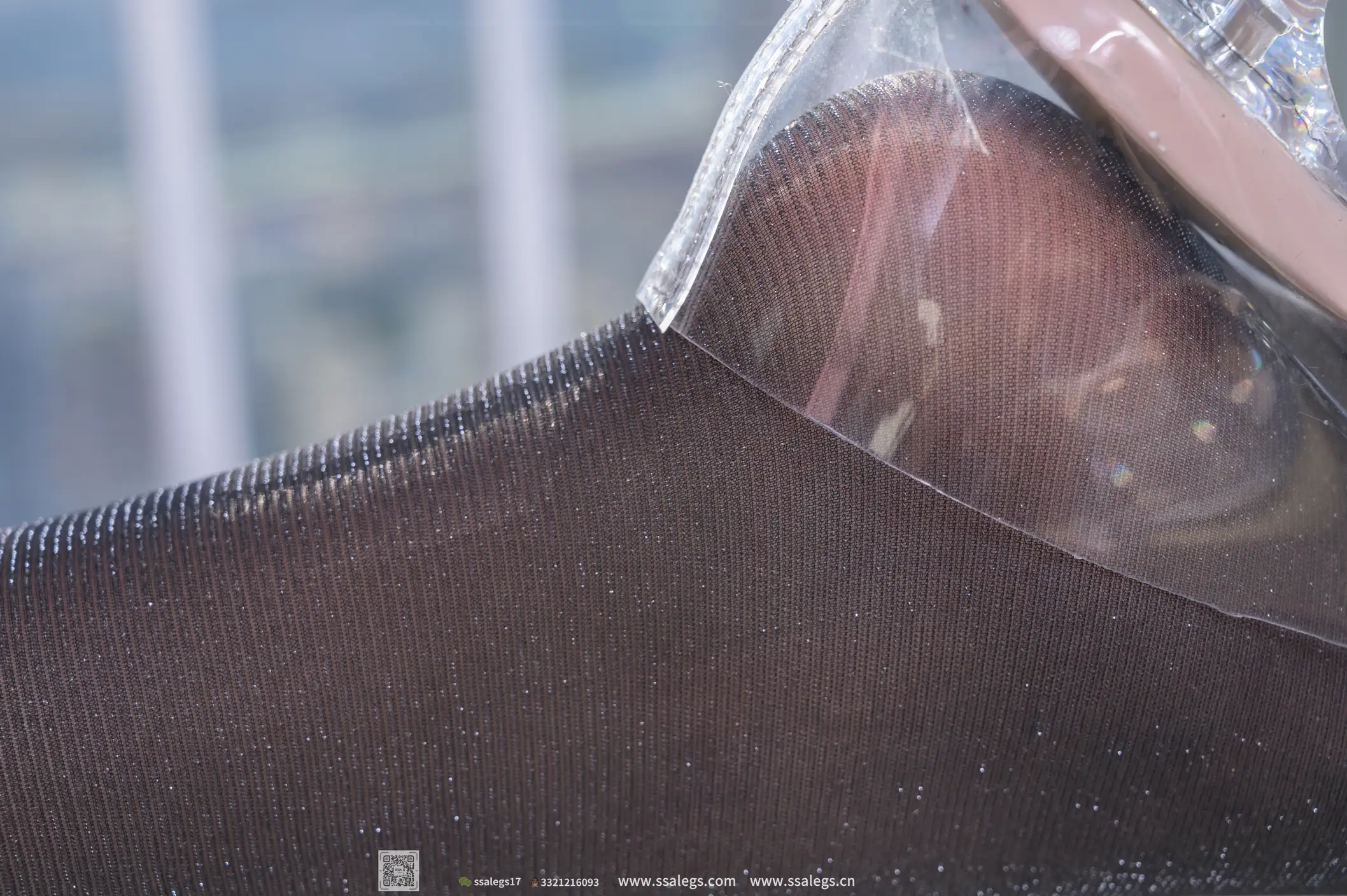 [爱美足] NO.501 素素 闪亮黑丝袜写真（上) 丝社#[123P]-8