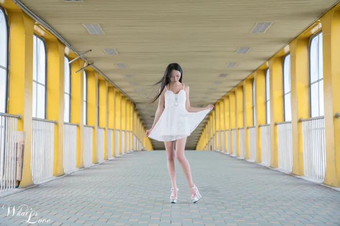 [爱美足] NO.218 施绍婷 OL 丝袜高跟美腿外拍 街拍#[24P]-8