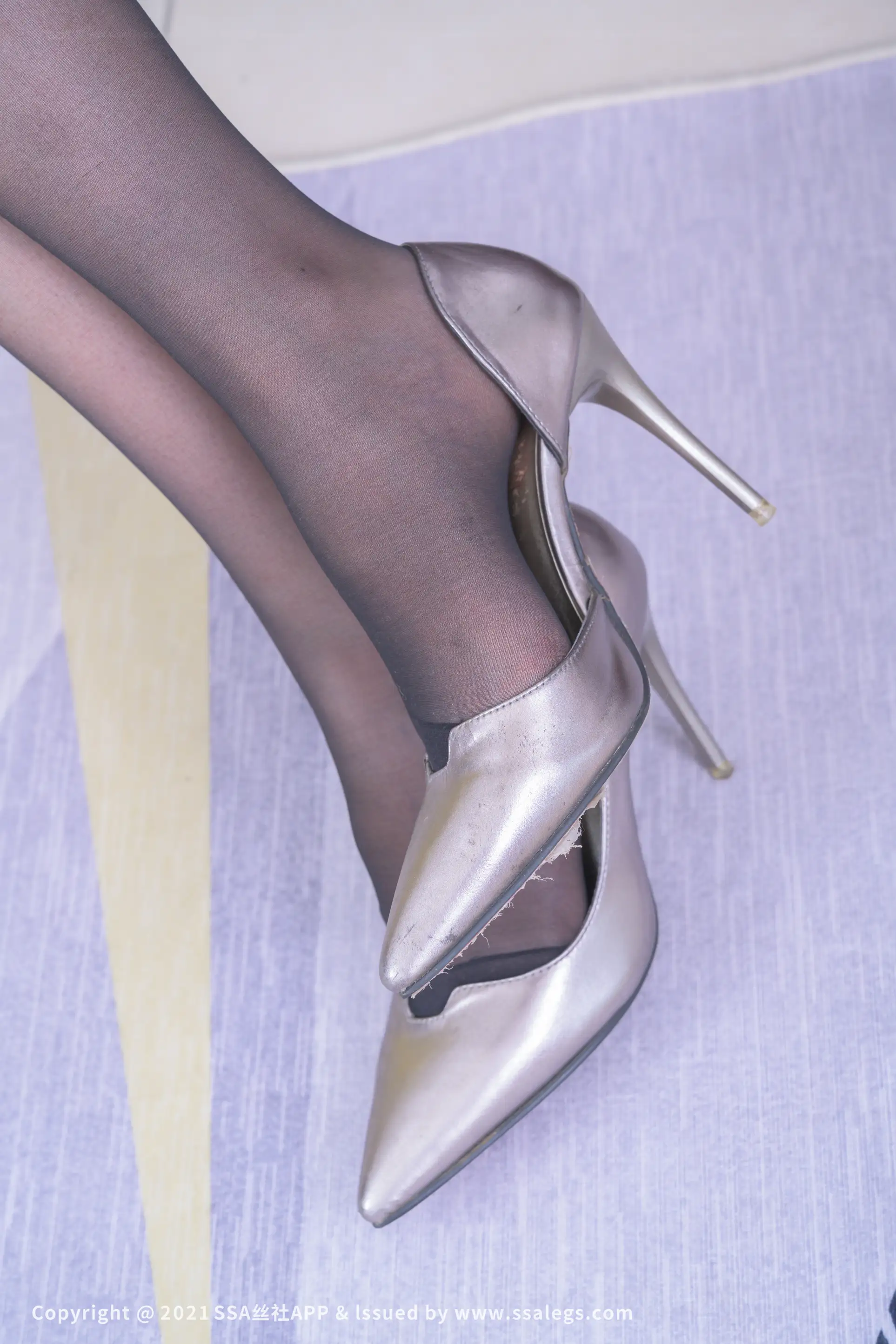 [爱美足] NO.684 模特欣欣的黑丝袜美足(上) 丝社#[128P]-6