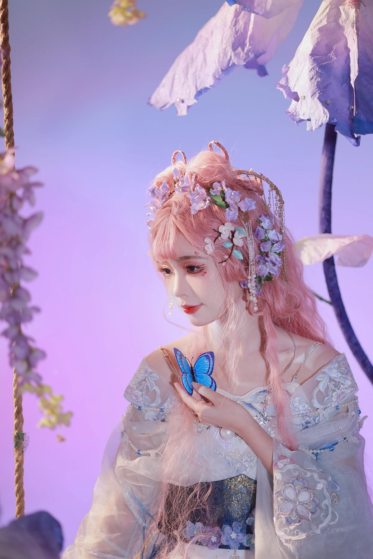 [艺图语] 2023.01.07 Vol.2857 – 花月夜蝶梦 怀里猫ovo#[22P]-1