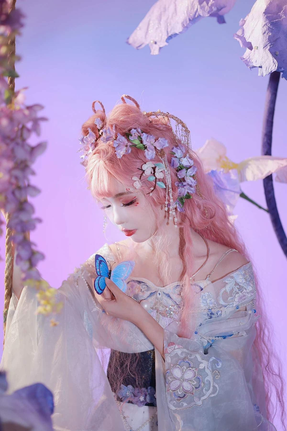 [艺图语] 2023.01.07 Vol.2857 – 花月夜蝶梦 怀里猫ovo#[22P]-3