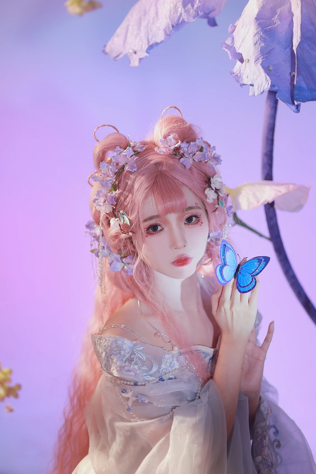 [艺图语] 2023.01.07 Vol.2857 – 花月夜蝶梦 怀里猫ovo#[22P]-5