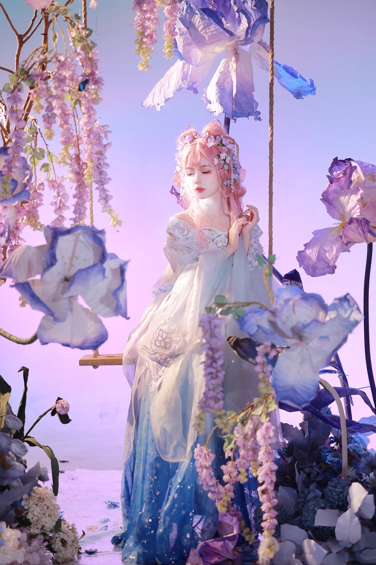 [艺图语] 2023.01.07 Vol.2857 – 花月夜蝶梦 怀里猫ovo#[22P]-8