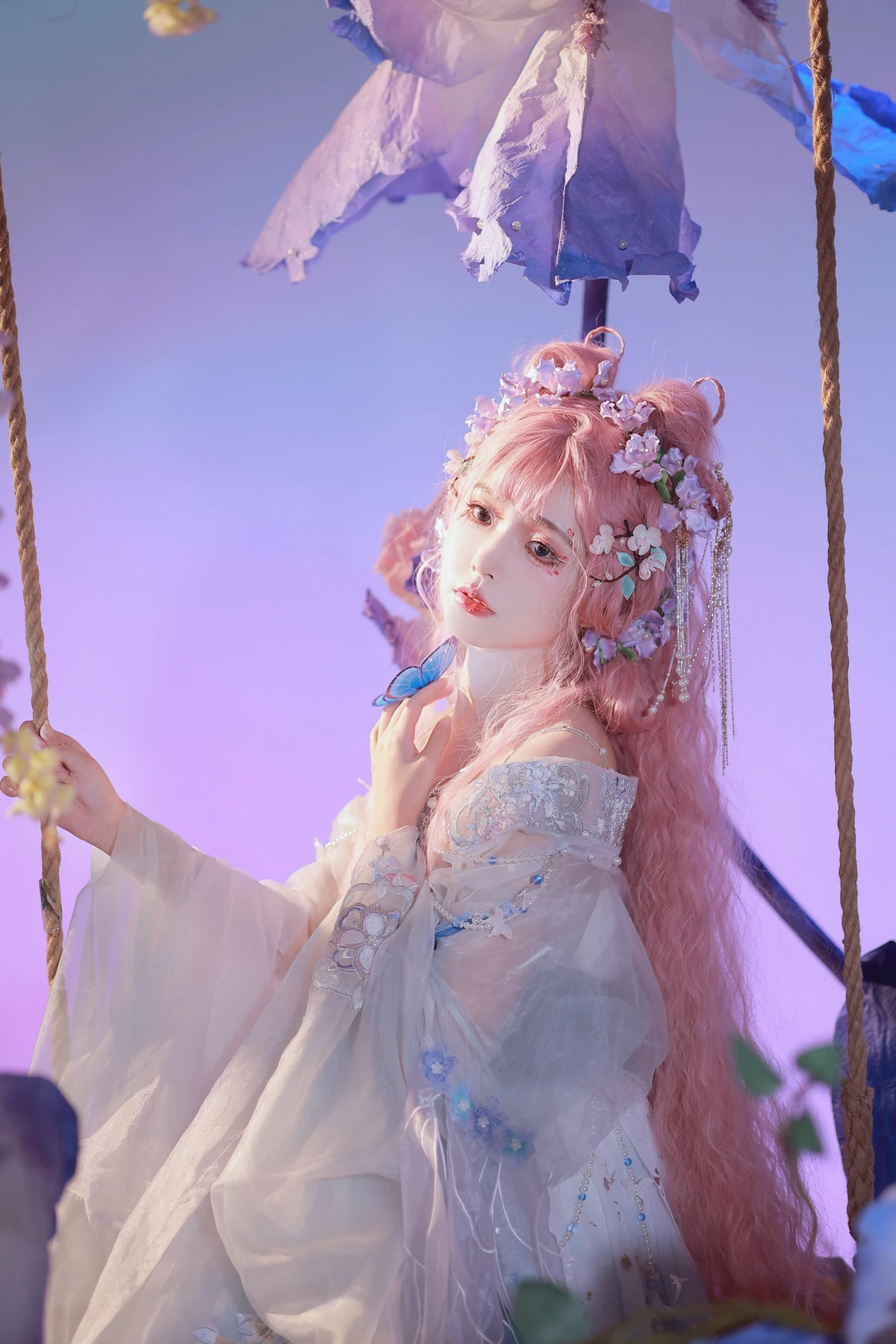 [艺图语] 2023.01.07 Vol.2857 – 花月夜蝶梦 怀里猫ovo#[22P]-9