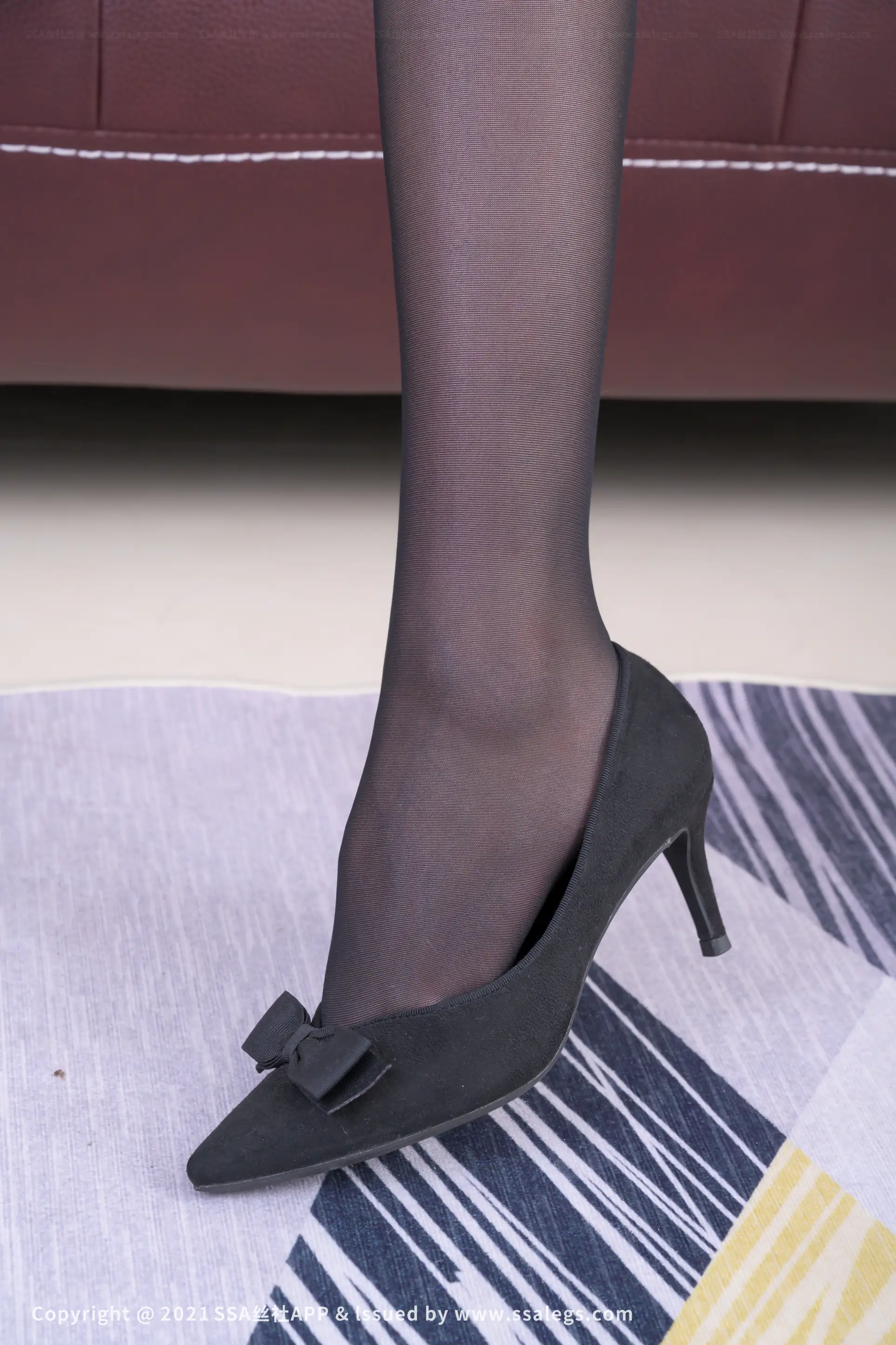 [爱美足] NO.634 腿模晶晶的黑丝美腿写真(上) 丝社#[128P]-3