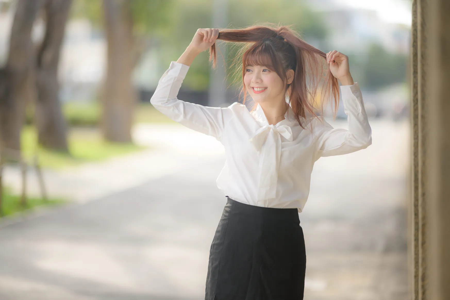 [爱美足] NO.237 OL黑丝制服高跟 街拍#[105P]-5