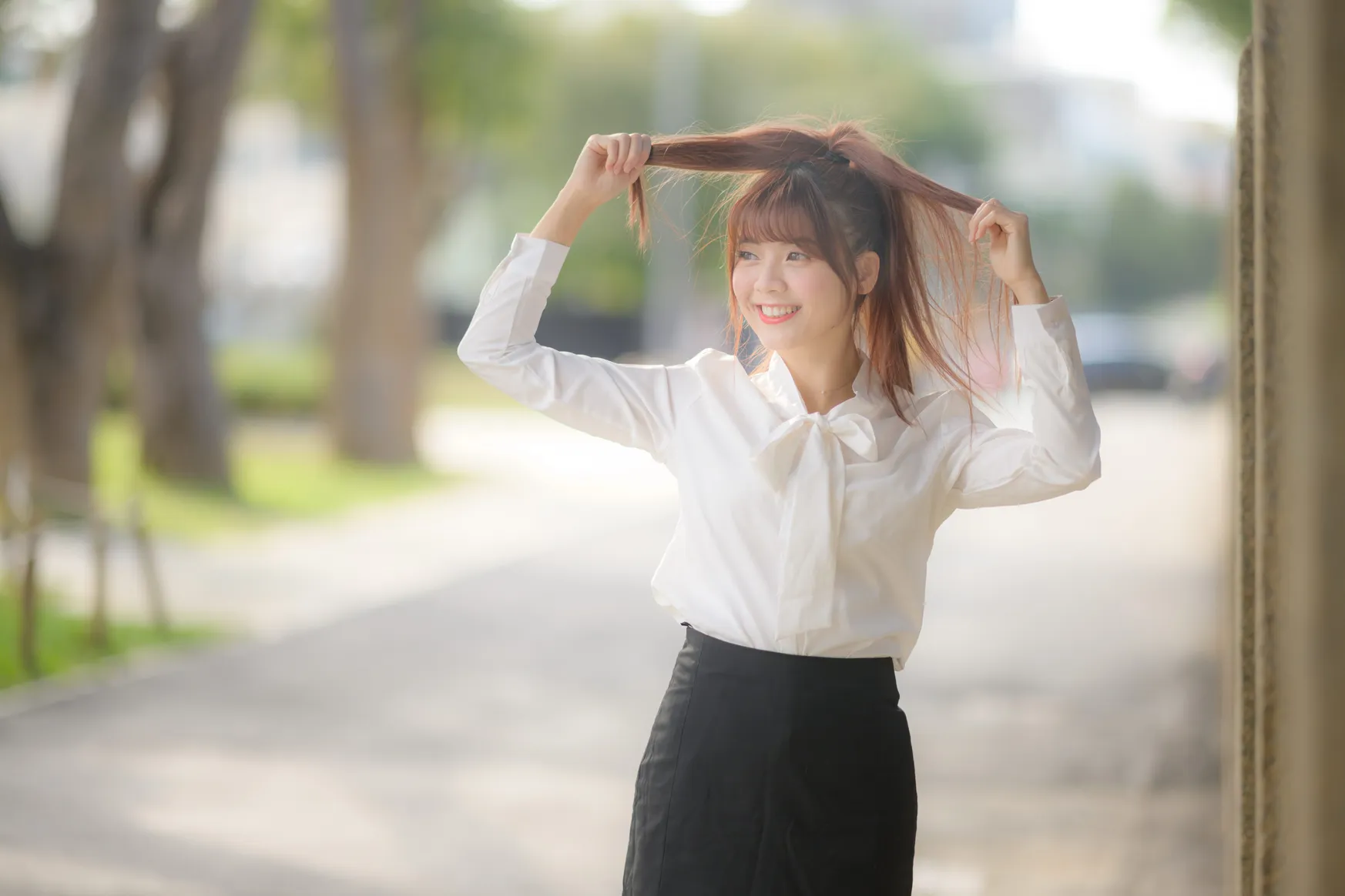 [爱美足] NO.237 OL黑丝制服高跟 街拍#[105P]-6