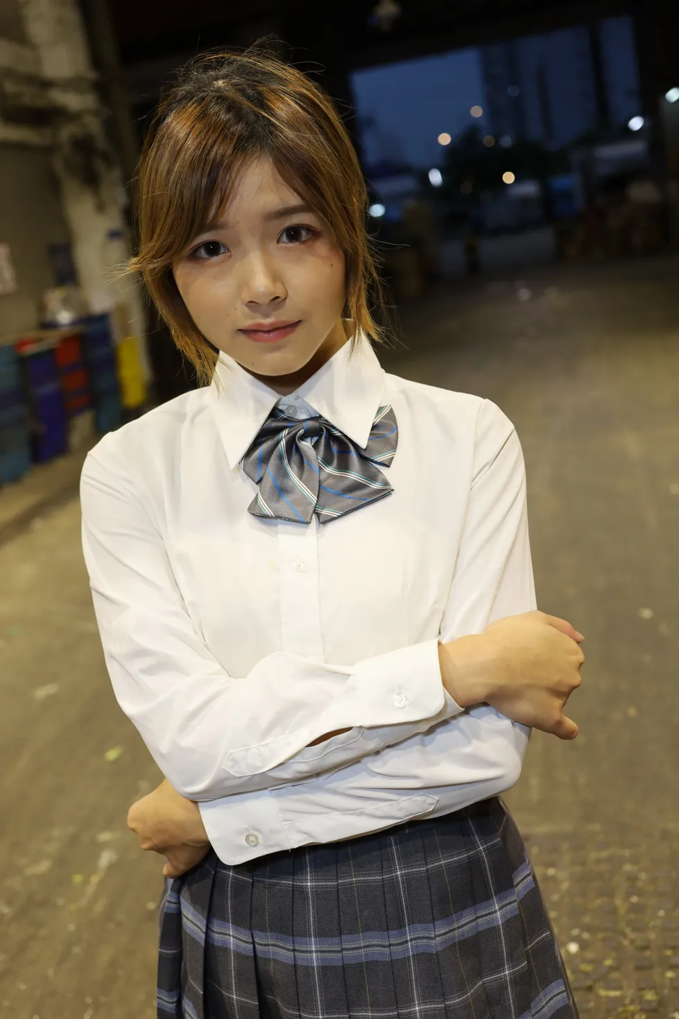 [爱美足] NO.144 Kandi 学生制服美腿 街拍#[105P]-4