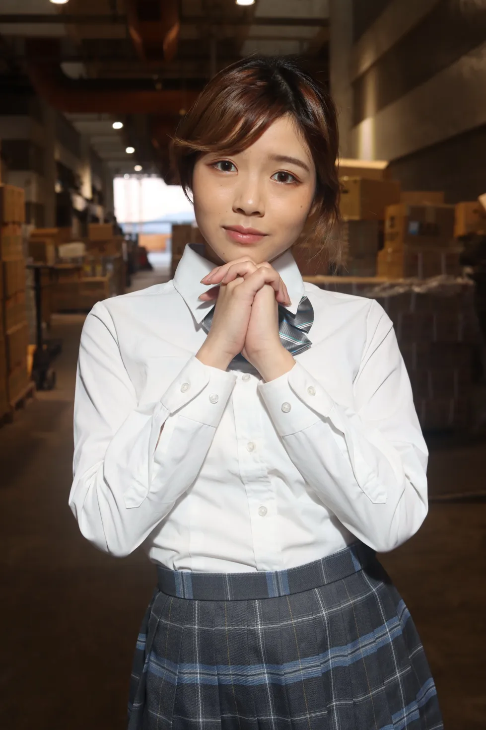 [爱美足] NO.144 Kandi 学生制服美腿 街拍#[105P]-4