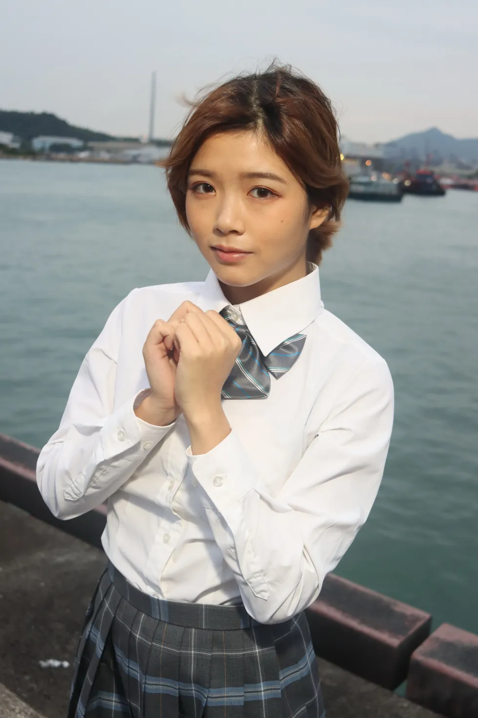 [爱美足] NO.144 Kandi 学生制服美腿 街拍#[105P]-6