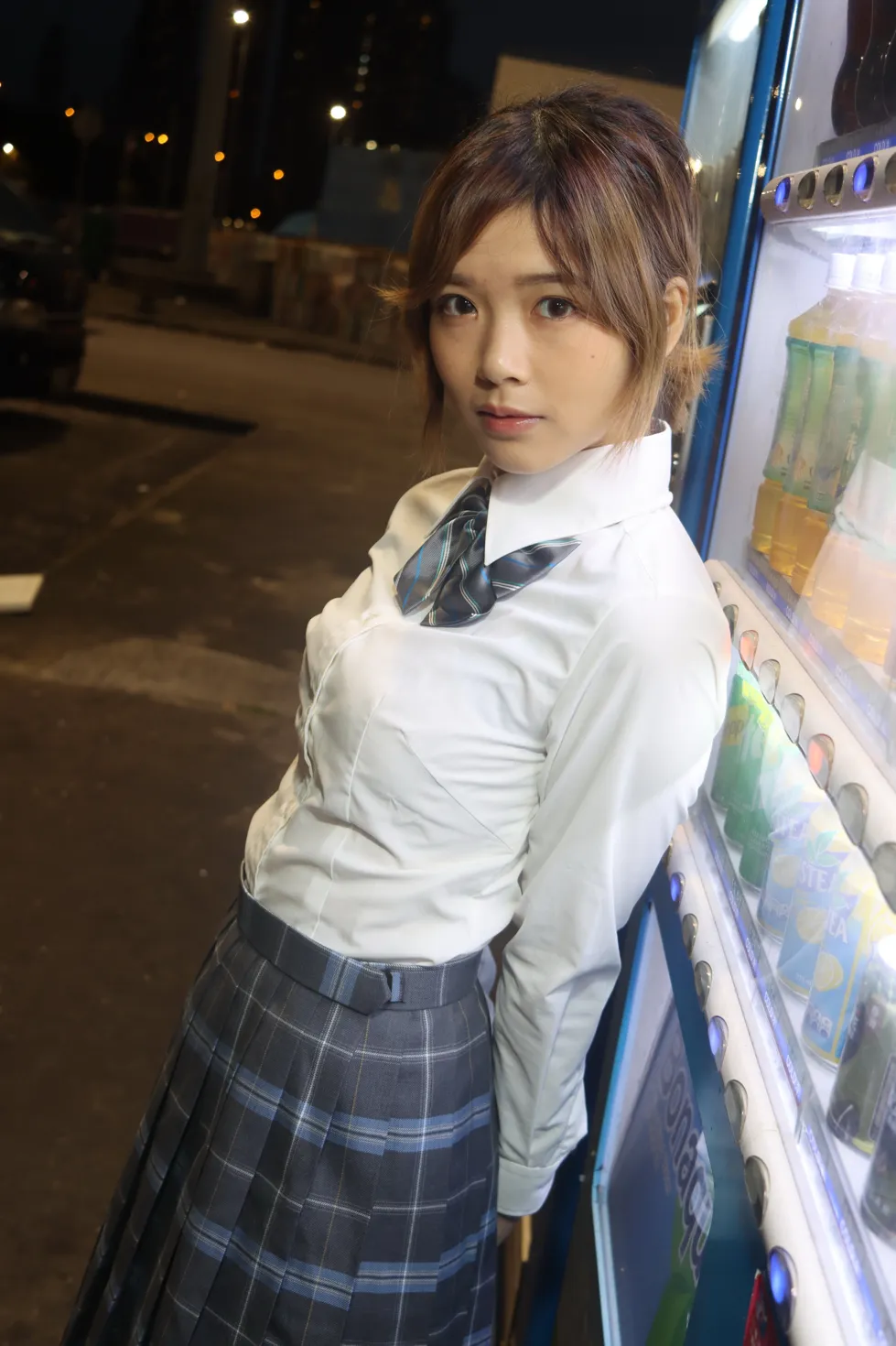 [爱美足] NO.144 Kandi 学生制服美腿 街拍#[105P]-5