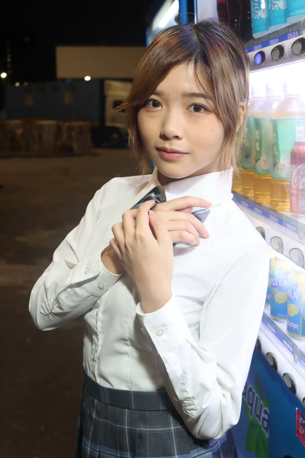 [爱美足] NO.144 Kandi 学生制服美腿 街拍#[105P]-7