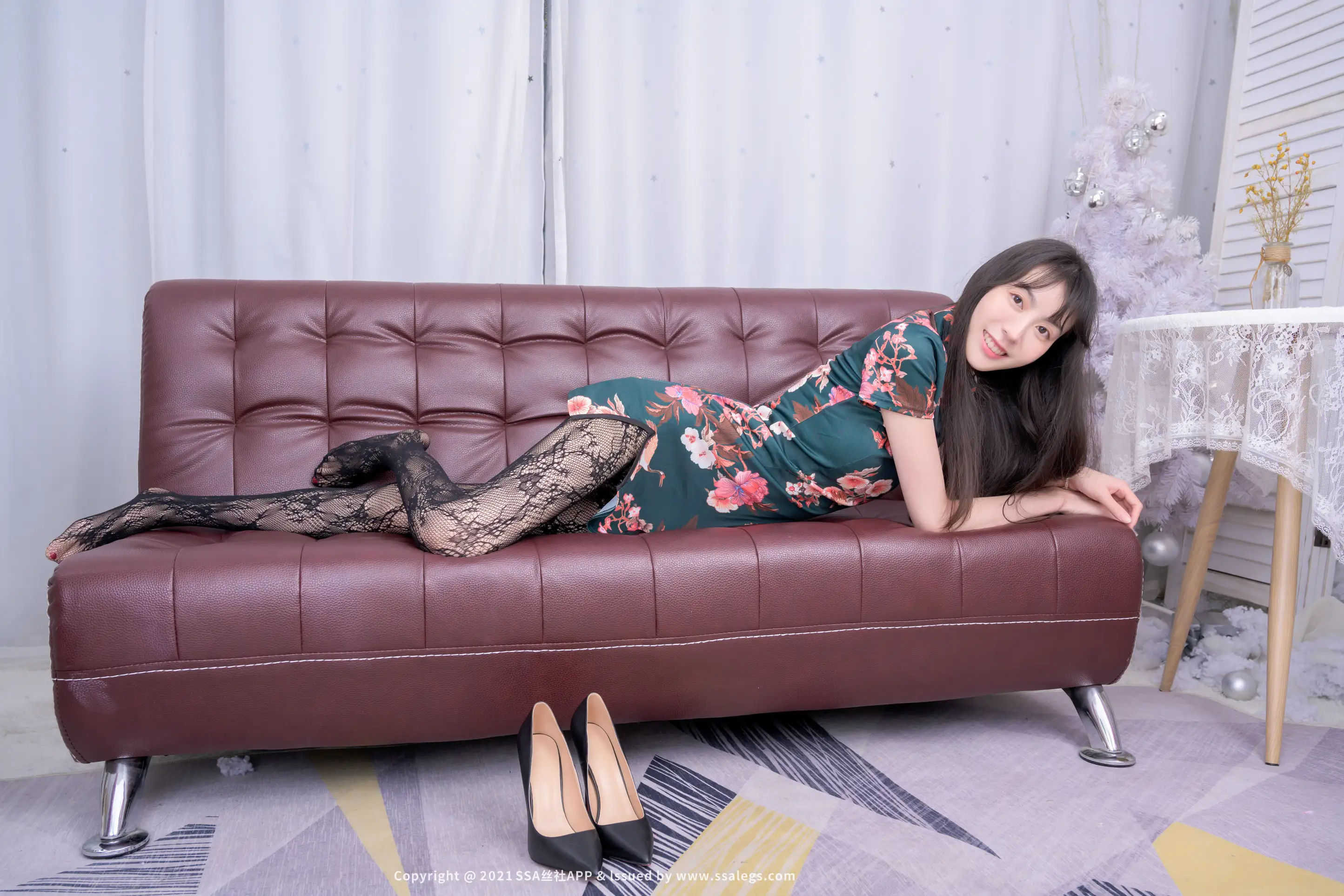 [爱美足] NO.745 模特团团的黑丝网袜(下) 丝社#[126P]-5