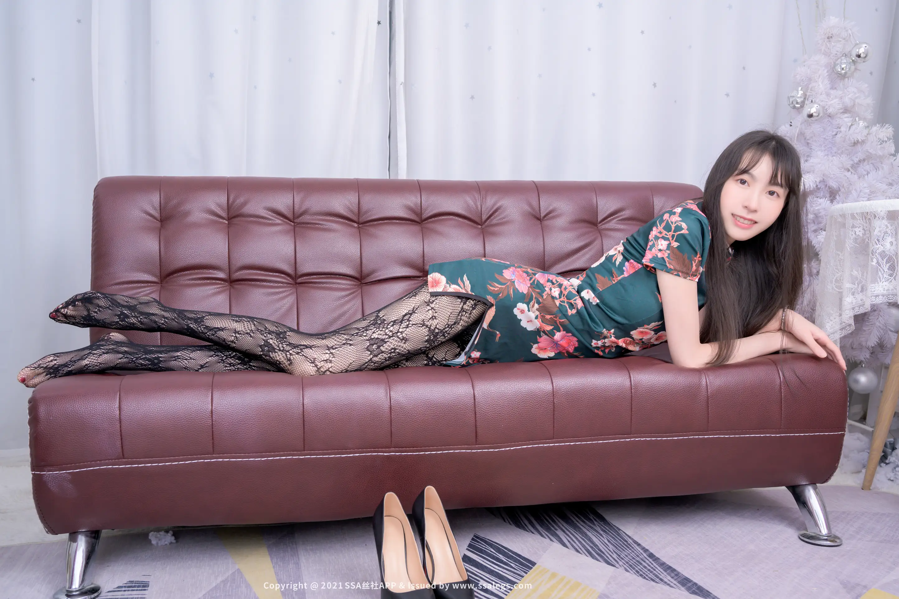 [爱美足] NO.745 模特团团的黑丝网袜(下) 丝社#[126P]-9