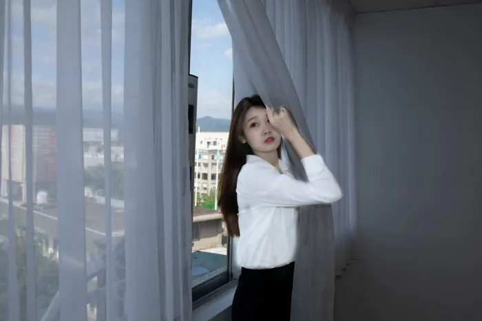 [爱美足] NO.067  刘美筠 OL黑丝 高跟美腿旅拍 街拍#[51P]-1