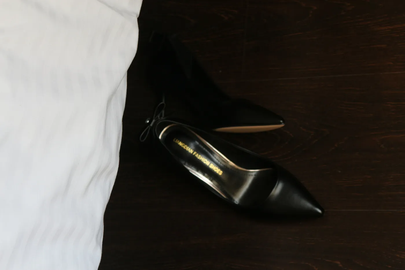 [爱美足] NO.126 青色包臀裙肉丝黑高跟 街拍#[106P]-6