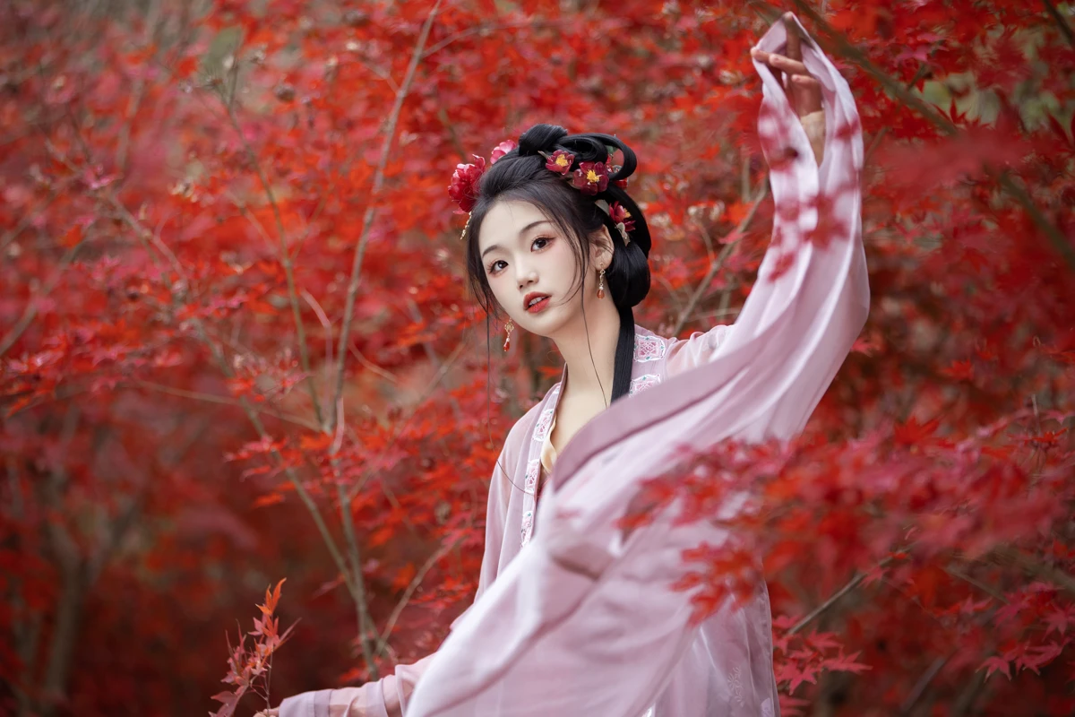 [艺图语] 2023.02.07 Vol.2994 晚枫歌 晚江亭#[34P]-10