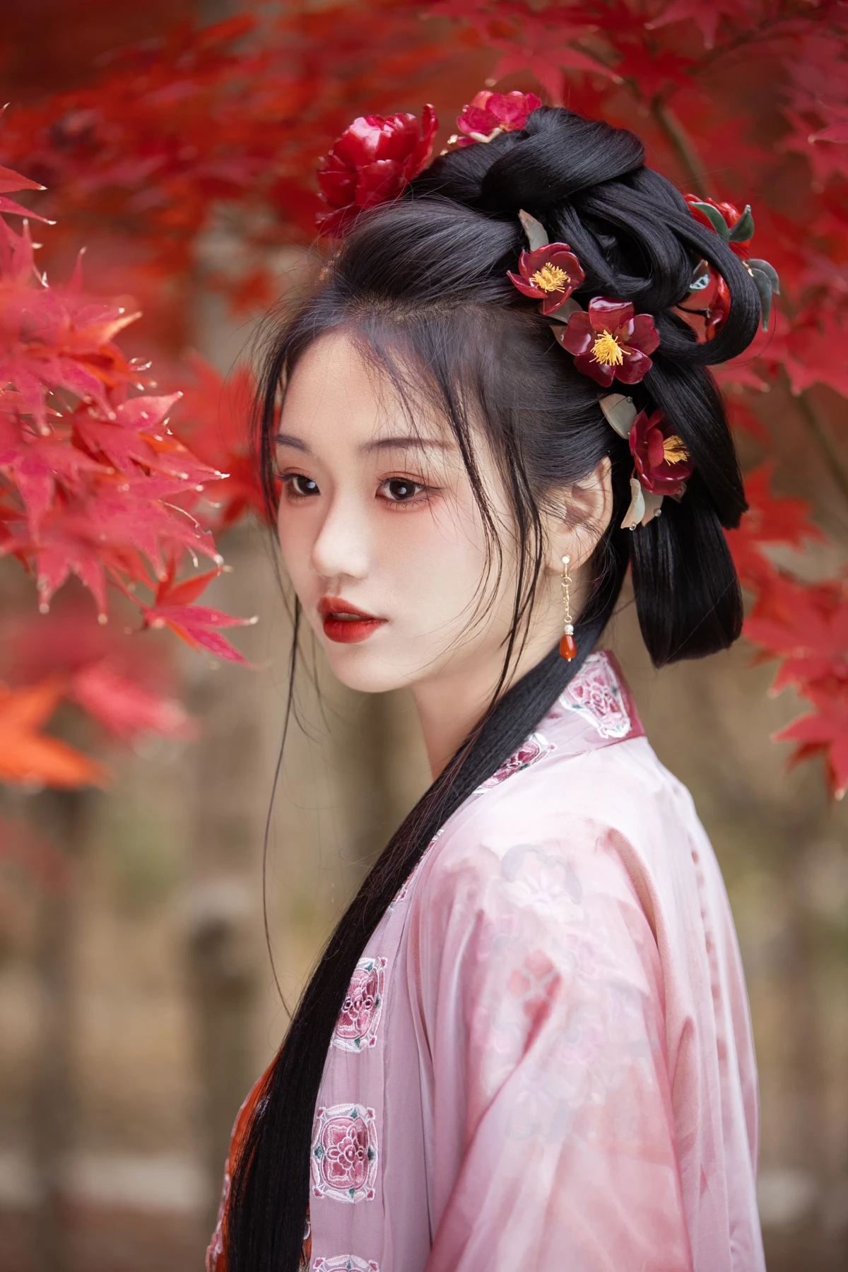 [艺图语] 2023.02.07 Vol.2994 晚枫歌 晚江亭#[34P]-1