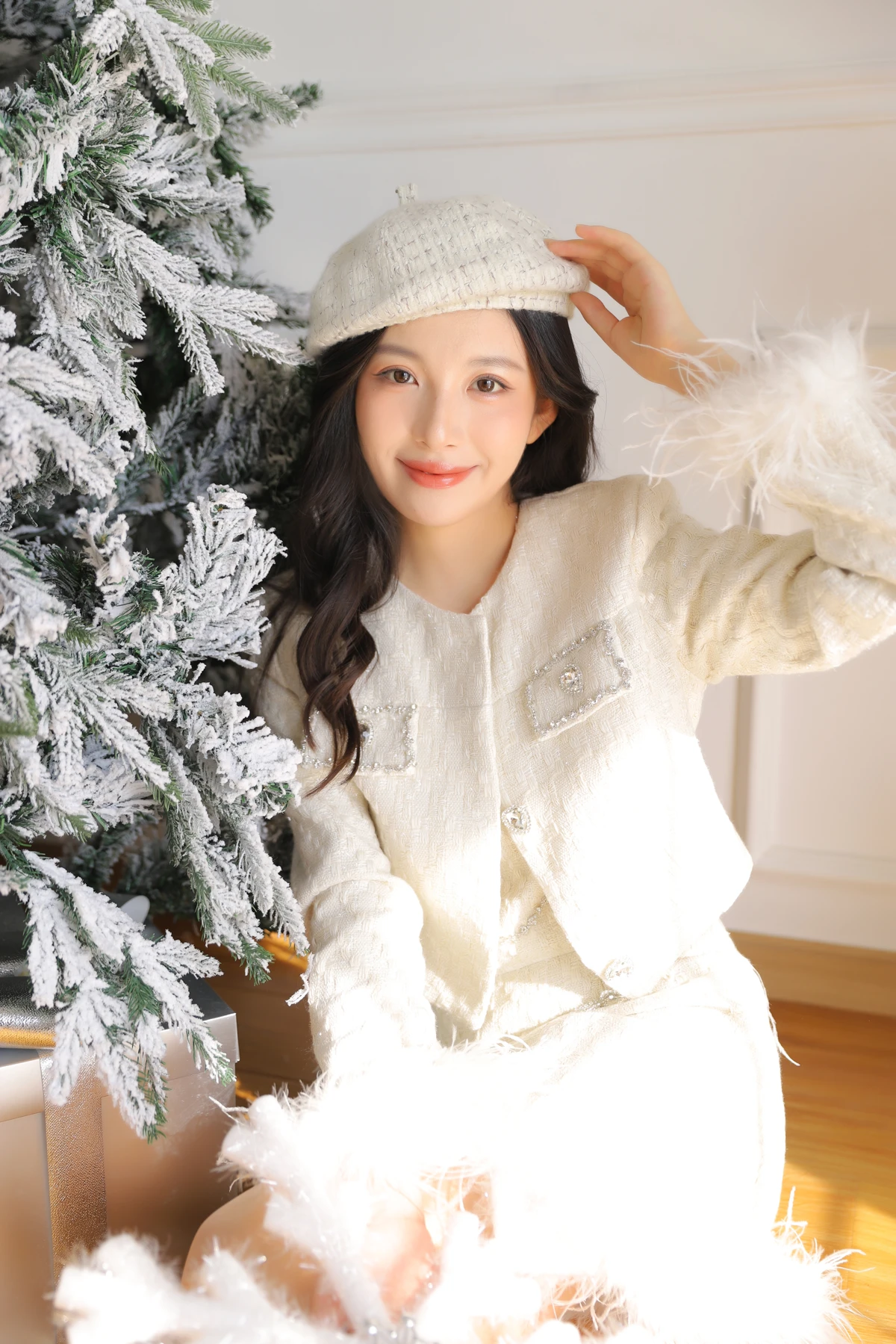 [艺图语] 2022.12.16 Vol.2693 – 山茶花 依欣Doris#[36P]-1