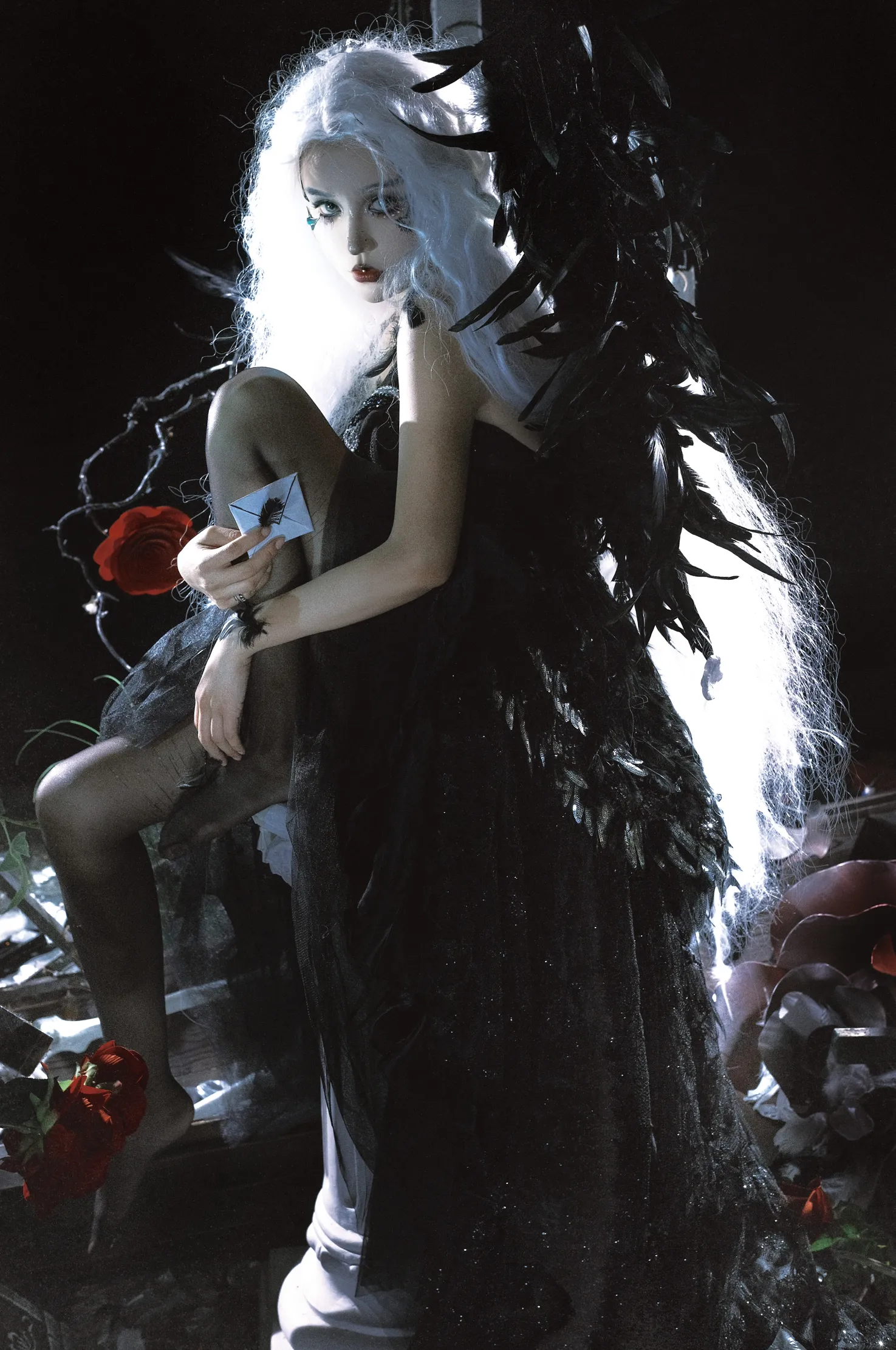 [艺图语] 2022.12.06 Vol.2612 – 死神的信使 十月梓悦#[22P]-2