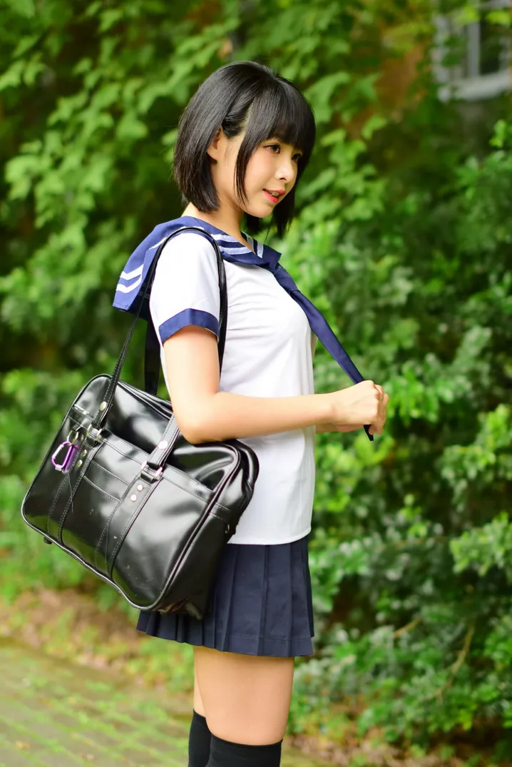 [爱美足] NO.171 海琳 学生制服 街拍#[73P]-2