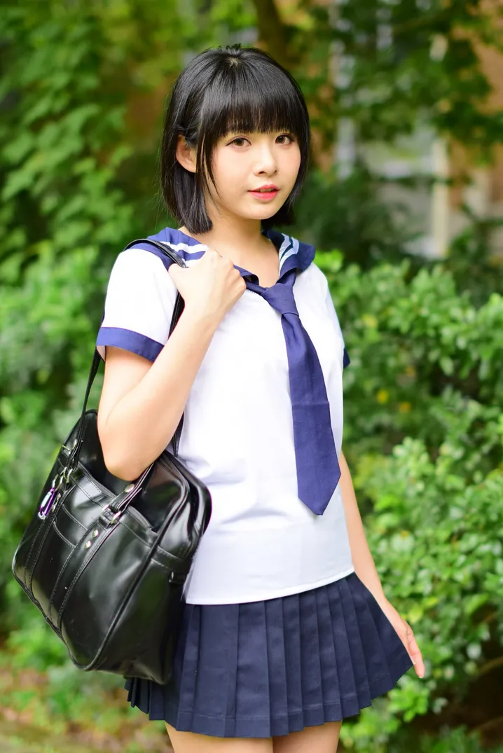 [爱美足] NO.171 海琳 学生制服 街拍#[73P]-9