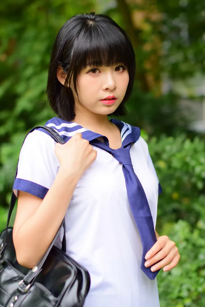 [爱美足] NO.171 海琳 学生制服 街拍#[73P]-10