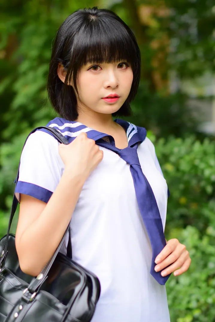 [爱美足] NO.171 海琳 学生制服 街拍#[73P]-1