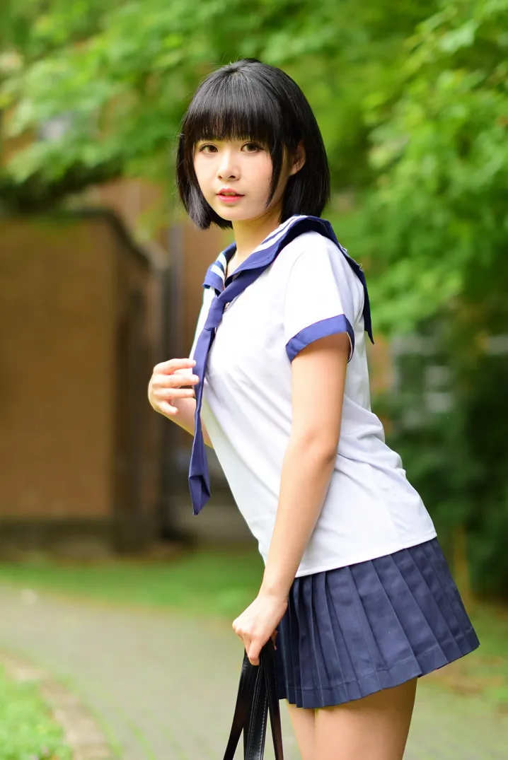 [爱美足] NO.171 海琳 学生制服 街拍#[73P]-2