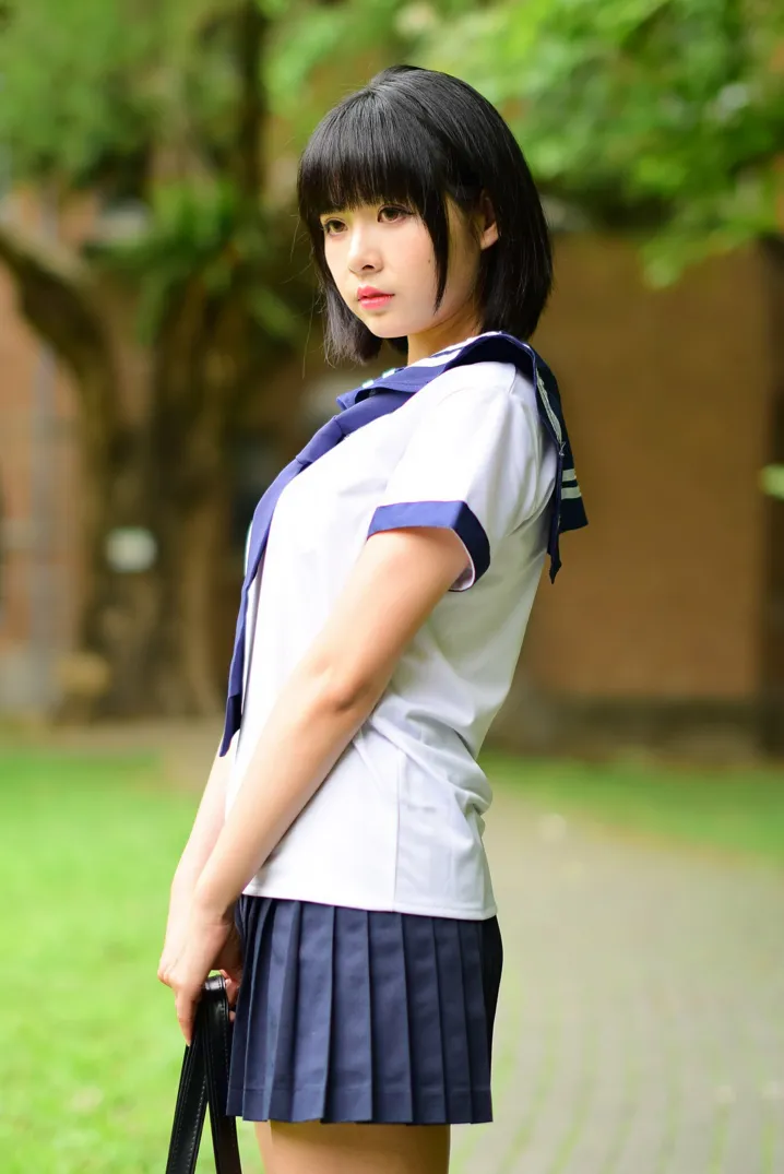 [爱美足] NO.171 海琳 学生制服 街拍#[73P]-4