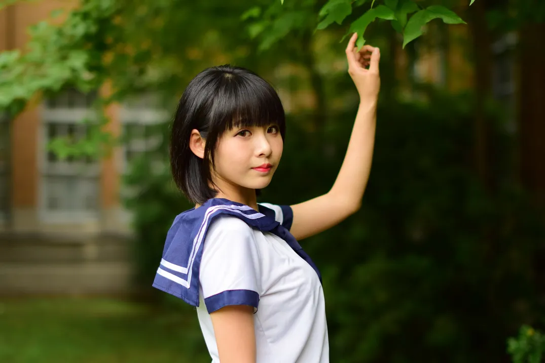 [爱美足] NO.171 海琳 学生制服 街拍#[73P]-10