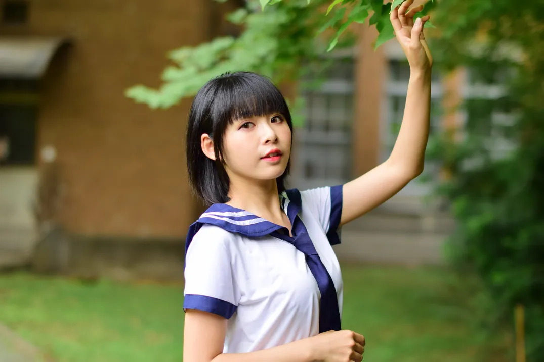 [爱美足] NO.171 海琳 学生制服 街拍#[73P]-6