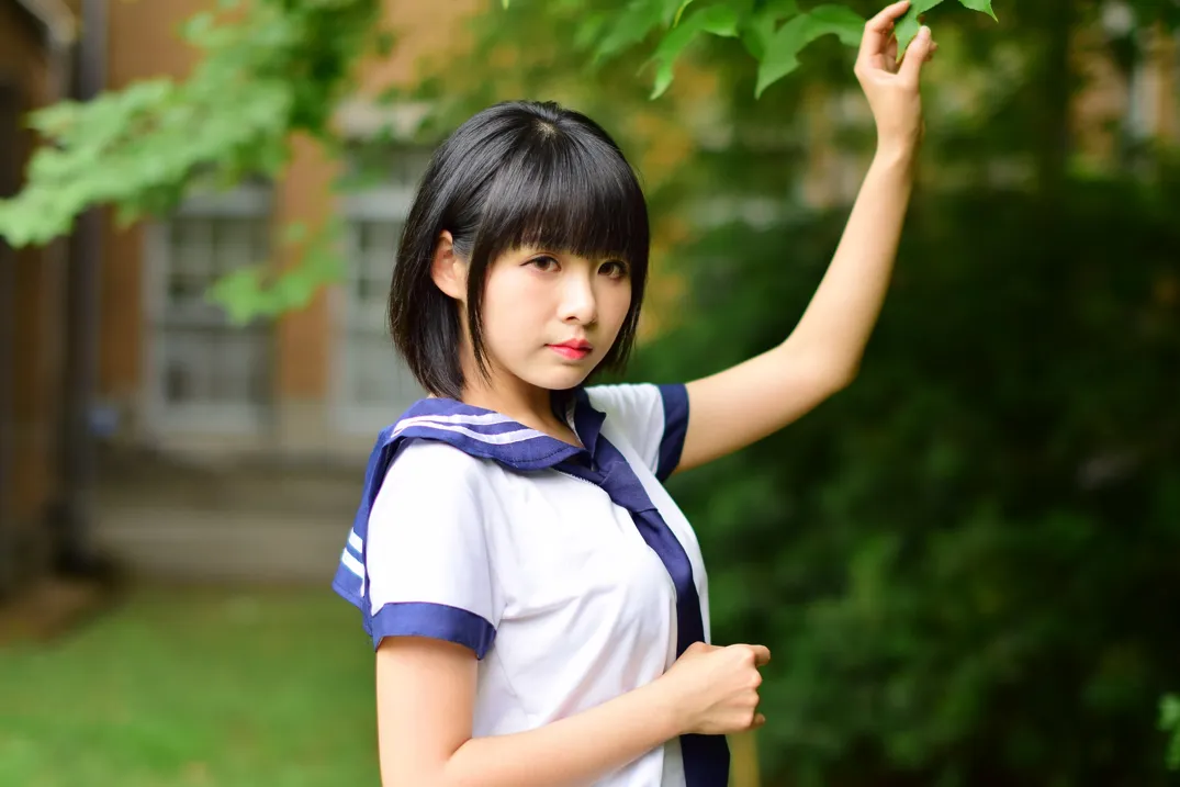 [爱美足] NO.171 海琳 学生制服 街拍#[73P]-8