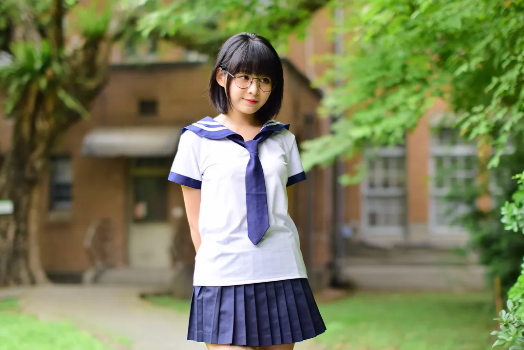 [爱美足] NO.171 海琳 学生制服 街拍#[73P]-5