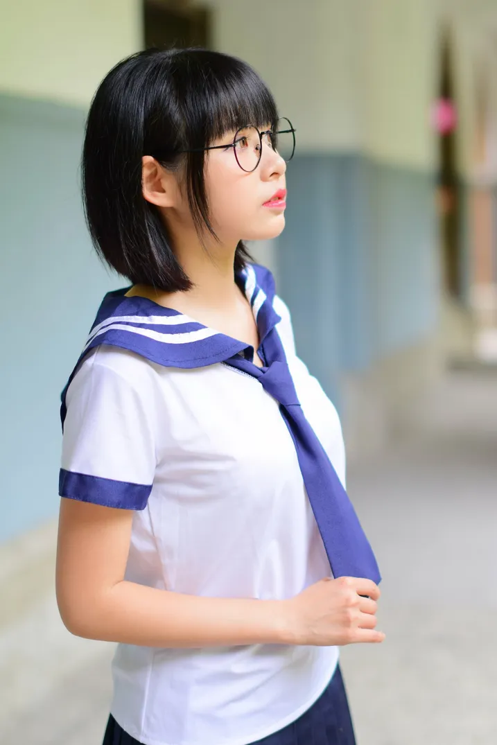 [爱美足] NO.171 海琳 学生制服 街拍#[73P]-4